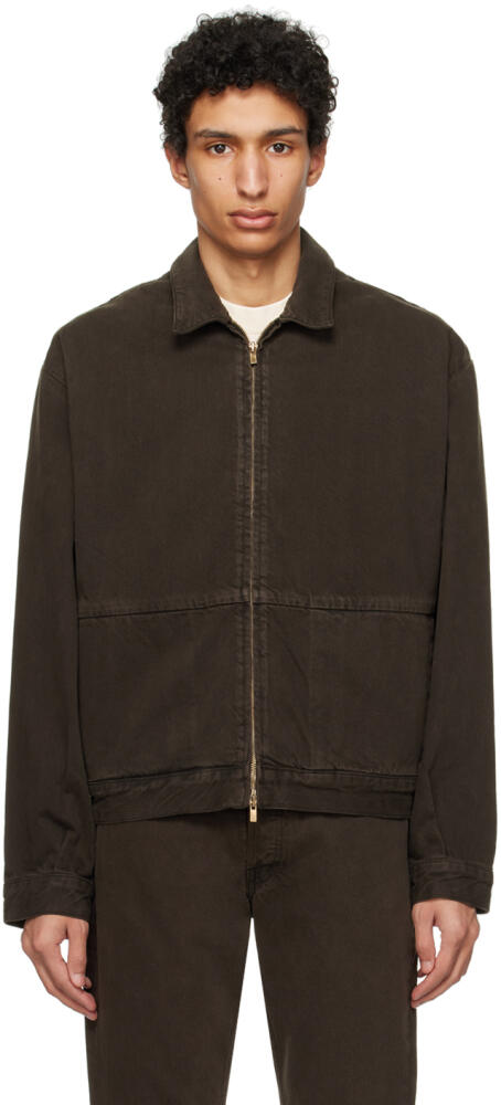 Fear of God Brown 8th Denim Jacket Cover