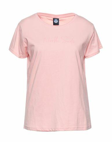 North Sails Woman T-shirt Pink Cotton Cover