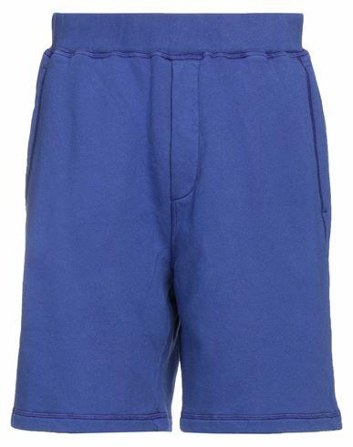 Dsquared2 Man Shorts & Bermuda Shorts Purple Cotton, Elastane Cover