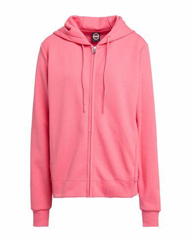 Colmar Woman Sweatshirt Coral Polyester, Cotton Cover