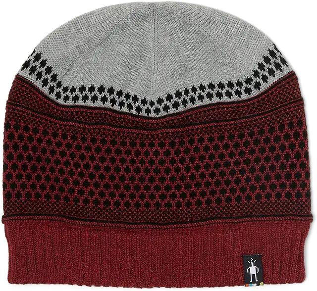 Smartwool Popcorn Cable Reversible Beanie (Currant Heather) Traditional Hats Cover