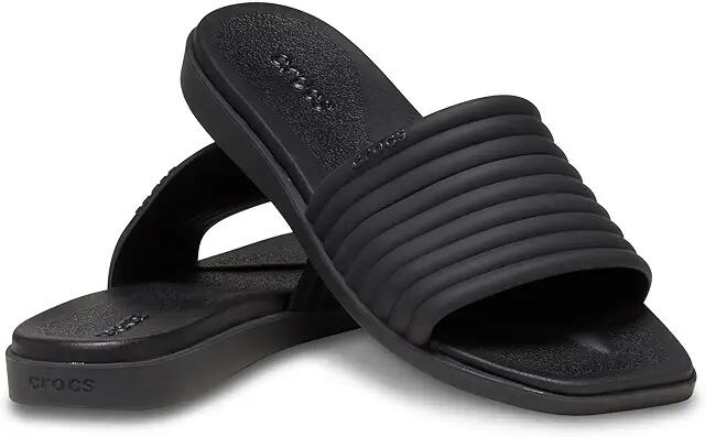 Crocs Miami Slide (Black) Women's Sandals Cover