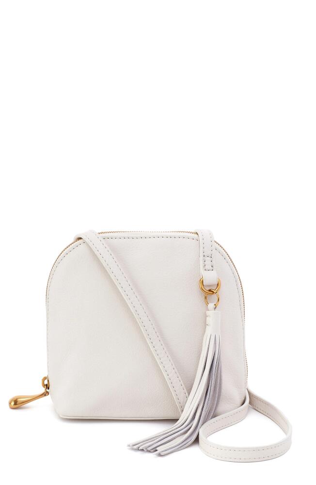 HOBO Nash Calfskin Leather Crossbody Bag in White Cover