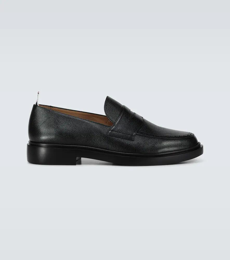 Thom Browne Grained leather penny loafers Cover