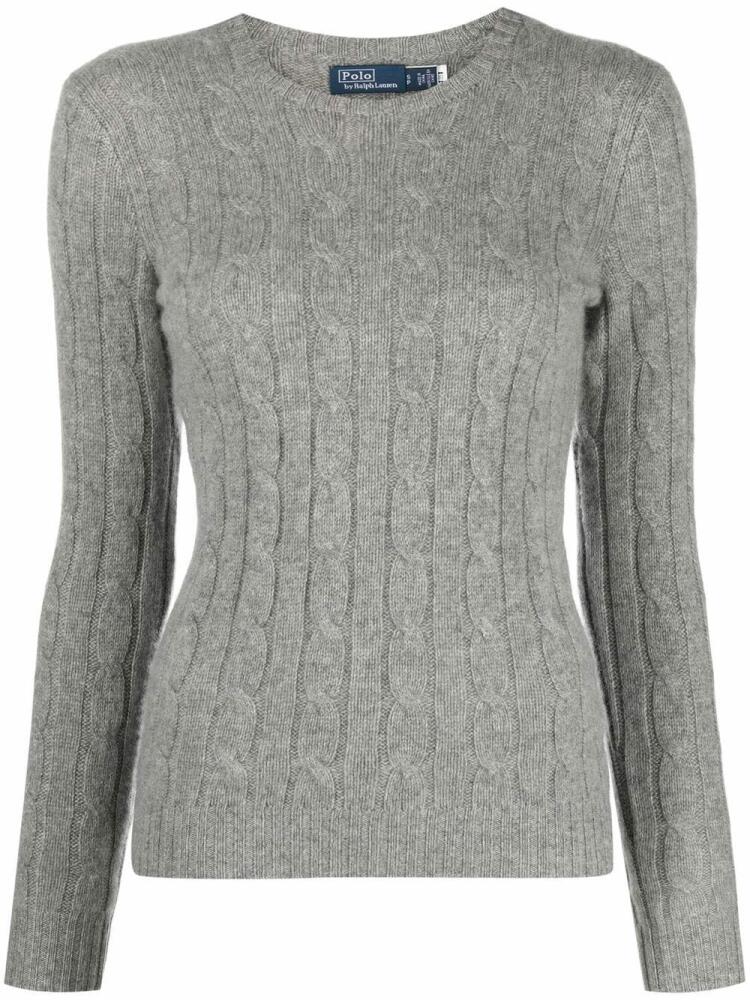 Polo Ralph Lauren cable-knit cashmere jumper - Grey Cover