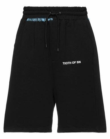 Ihs Man Shorts & Bermuda Shorts Black Cotton Cover