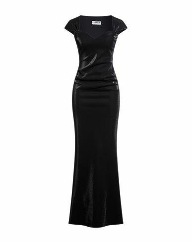 Chiara Boni La Petite Robe Woman Maxi dress Black Polyamide, Viscose, Elastane, Polyester Cover