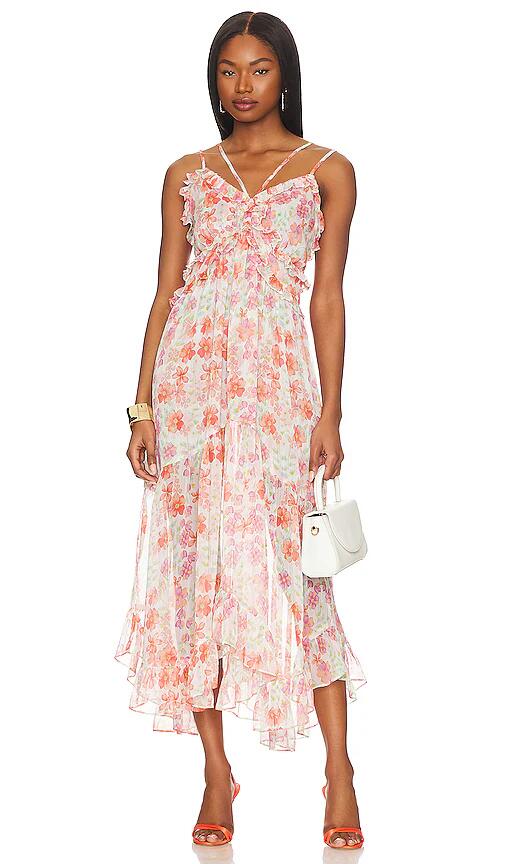 MISA Los Angeles Adrienne Dress in Multi Cover