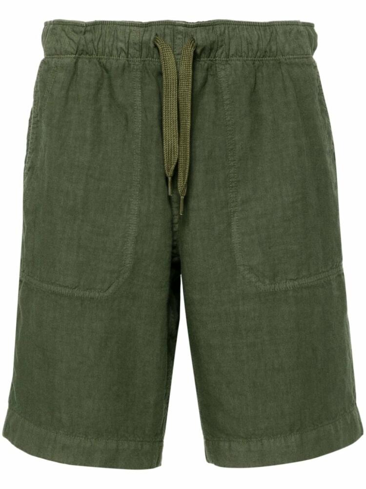 Zadig&Voltaire drawstring-waist linen shorts - Green Cover