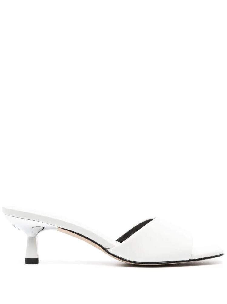 Michael Kors Amal 60mm leather sandals - White Cover