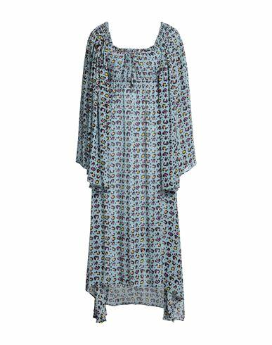 Amen Woman Midi dress Sky blue Viscose Cover