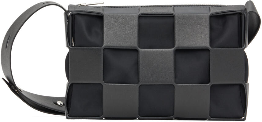 ISSEY MIYAKE Black Blocks Bag Cover