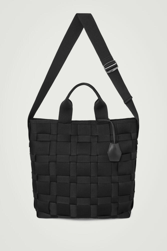 COS WOVEN TOTE - WEBBING Cover