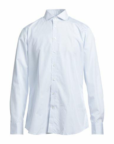 Hackett Man Shirt Sky blue Cotton Cover