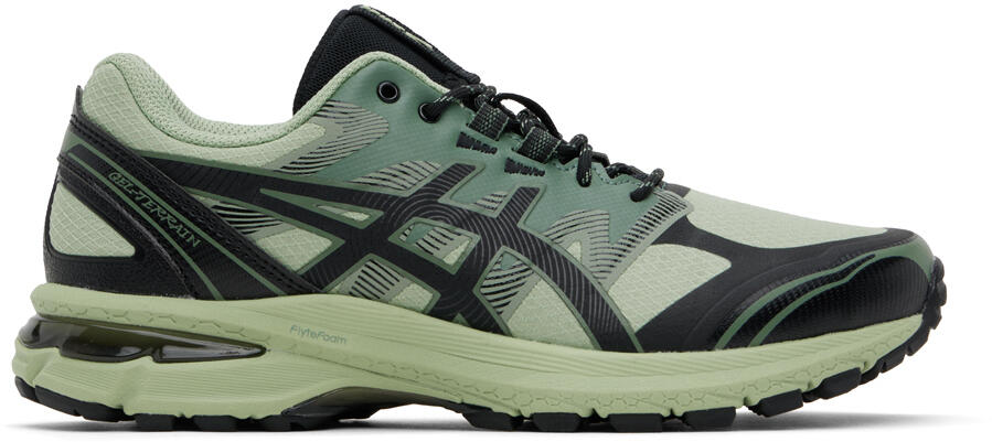 Asics Black & Green Gel-Terrain Sneakers Cover