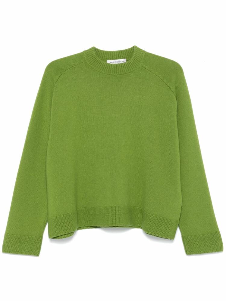 Lamberto Losani crew-neck sweater - Green Cover