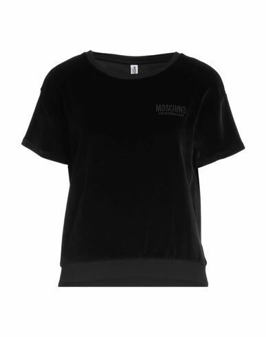 Moschino Woman Undershirt Black Cotton, Polyamide Cover