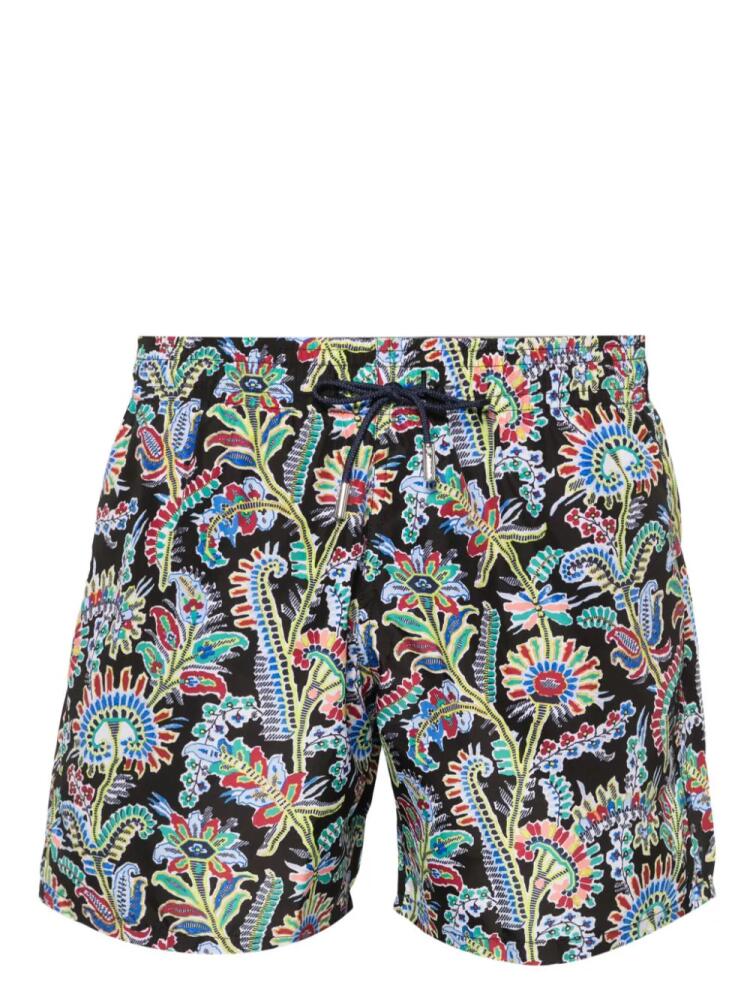 ETRO paisley-print swim shorts - Black Cover