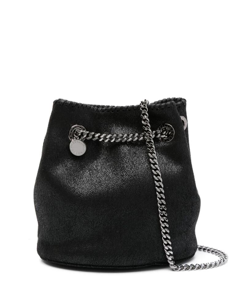 Stella McCartney Falabella chain-link bucket bag - Black Cover