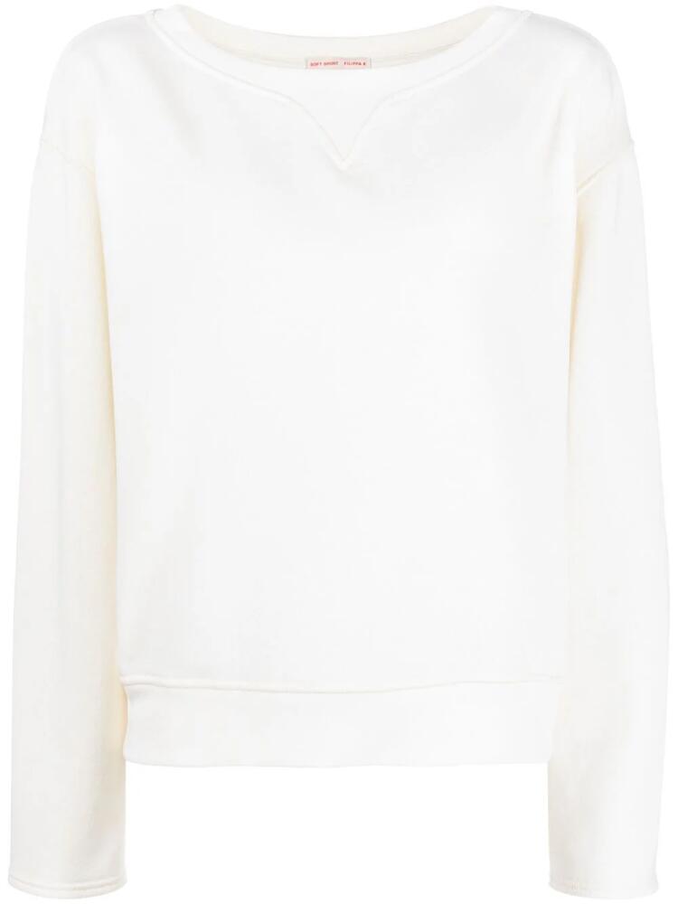 Filippa K boat-shaped neckline jumper - Neutrals Cover