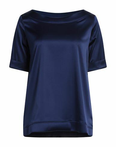 Chiara Boni La Petite Robe Woman Top Blue Polyamide, Elastane Cover