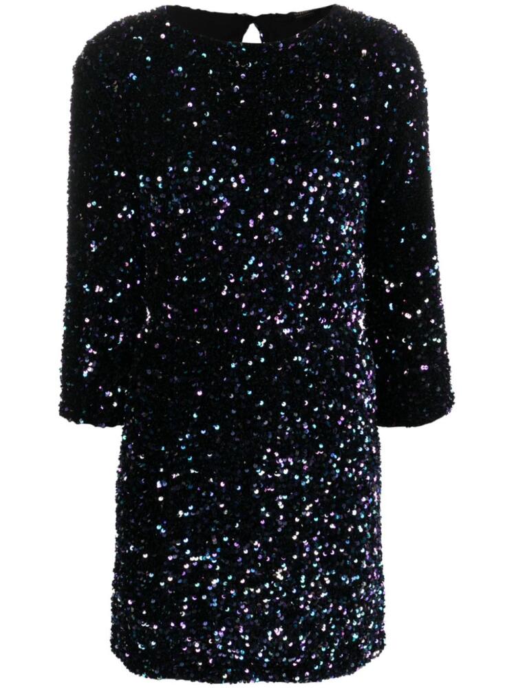 Seventy sequin-embellished minidress - Black Cover