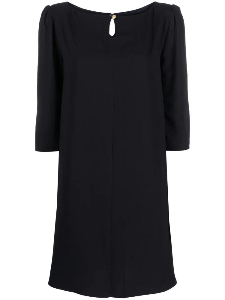 Claudie Pierlot round-neck flared dress - Blue Cover