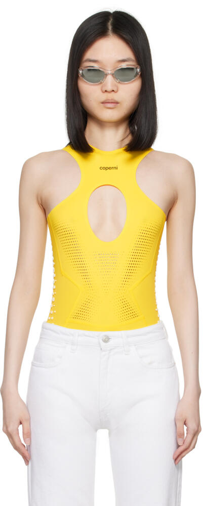 Coperni Yellow PUMA Edition Bodysuit Cover