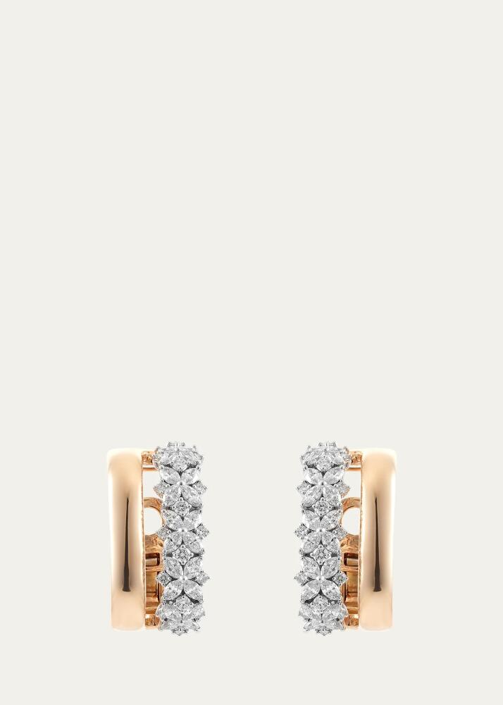 Yeprem 18K Gold Diamond Hoop Earrings Cover