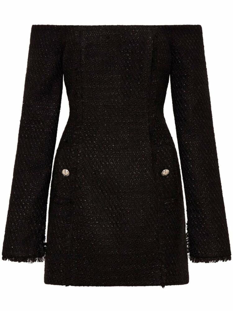 Nicholas Sunny tweed dress - Black Cover