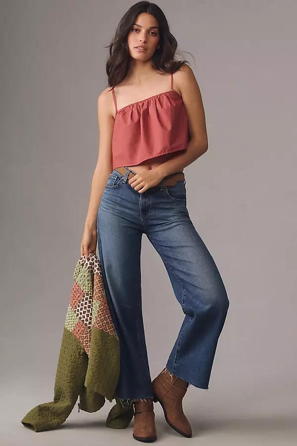 AG Jeans AG Saige High-Rise Crop Wide-Leg Jeans Cover