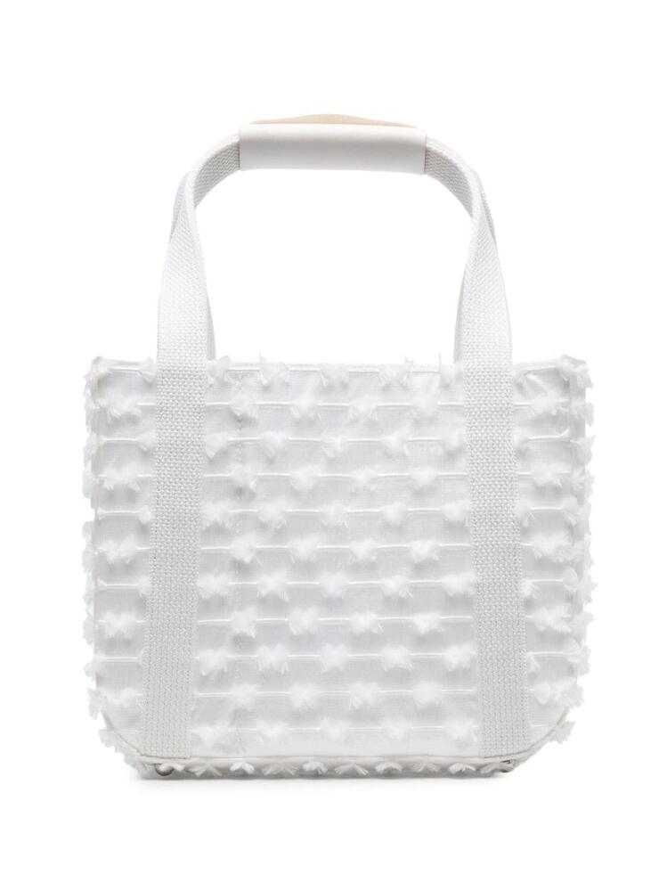 Cecilie Bahnsen smal Frame tote bag - White Cover