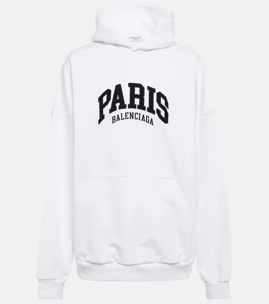 Balenciaga Cities Paris cotton hoodie Cover