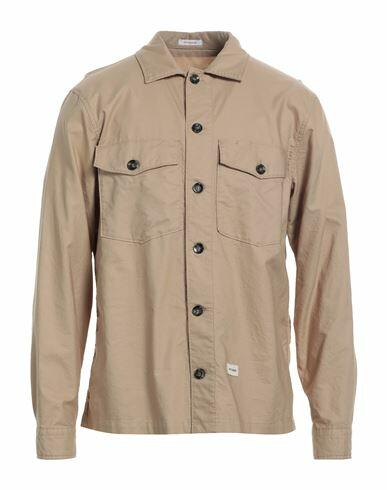 Officina 36 Man Shirt Sand Cotton Cover