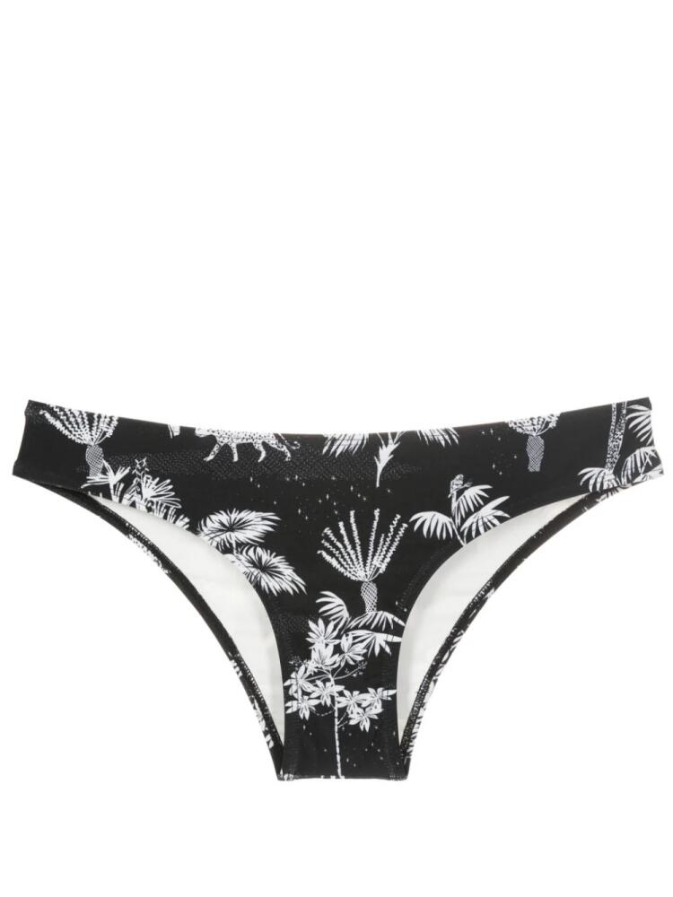 Lygia & Nanny Waikiki low-rise bikini bottom - Black Cover