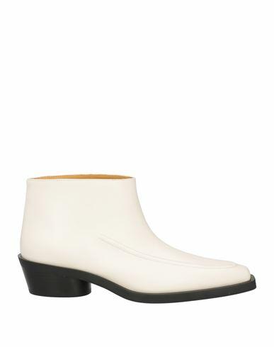 Proenza Schouler Woman Ankle boots White Calfskin Cover