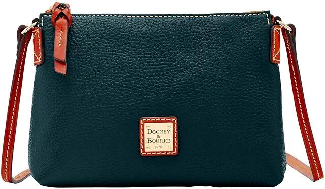 Dooney & Bourke Pebble Crossbody Pouchette (Black) Handbags Cover