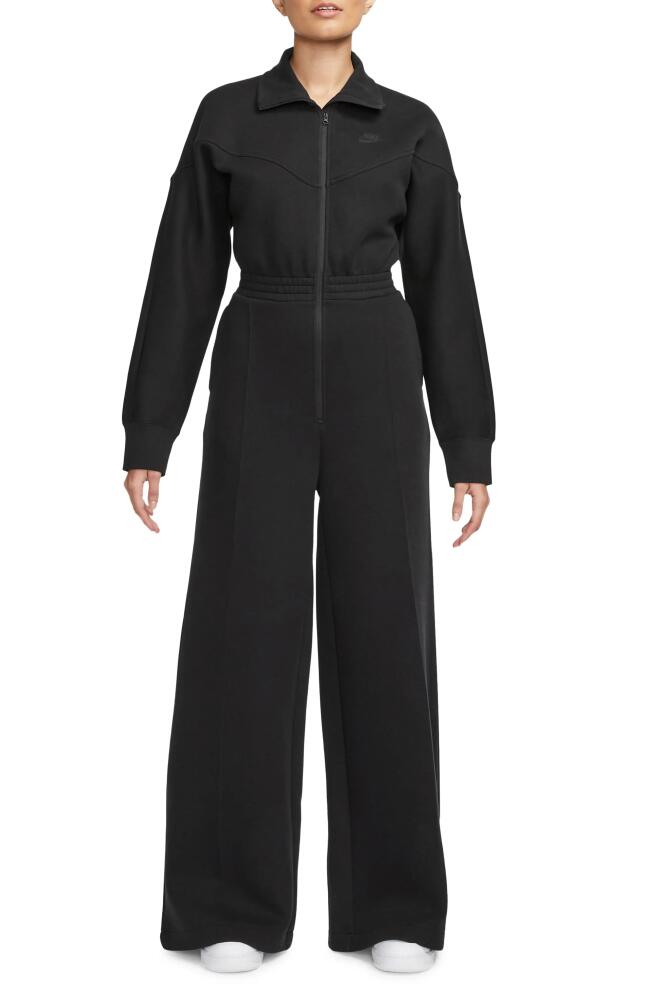 Nike Tech Windrunner Jumpsuit in Black/Black Cover