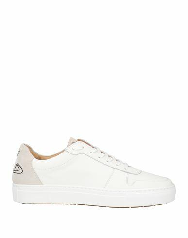 Vivienne Westwood Woman Sneakers White Calfskin Cover