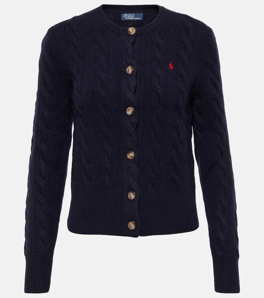 Polo Ralph Lauren Cable-knit wool and cashmere cardigan Cover