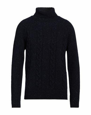 Bellwood Man Turtleneck Midnight blue Virgin Wool, Nylon Cover