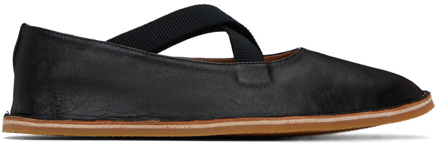 Dries Van Noten Black Criss-Cross Loafers Cover