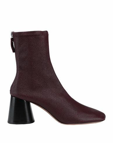 Arket Woman Ankle boots Burgundy Soft Leather Cover