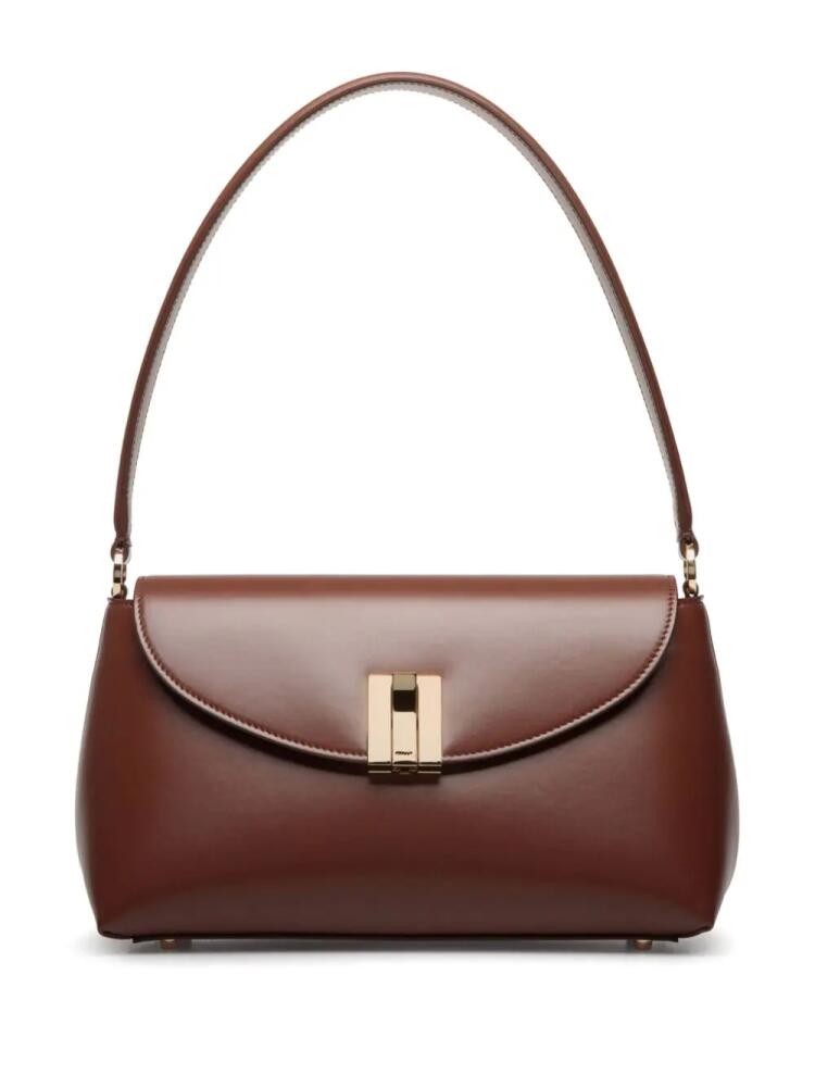 Bally Ollam leather shoulder bag - Brown Cover