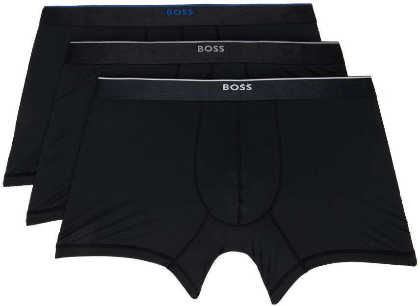 BOSS Three-Pack Black Boxers Cover