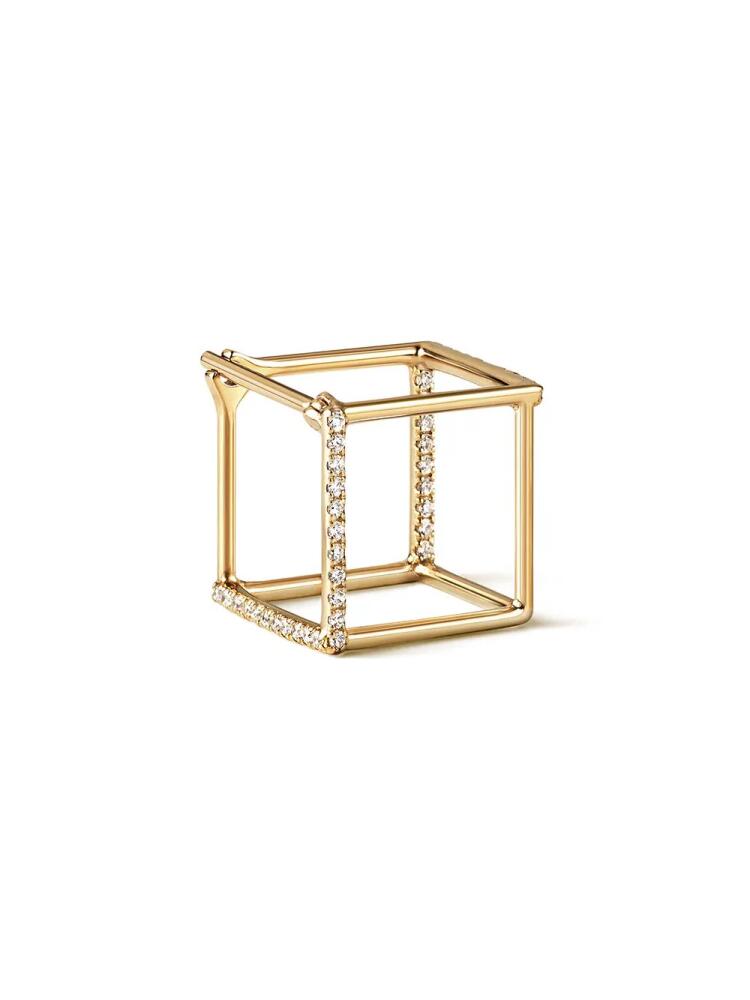 Shihara Diamond Square Earring 10 (02) - Metallic Cover