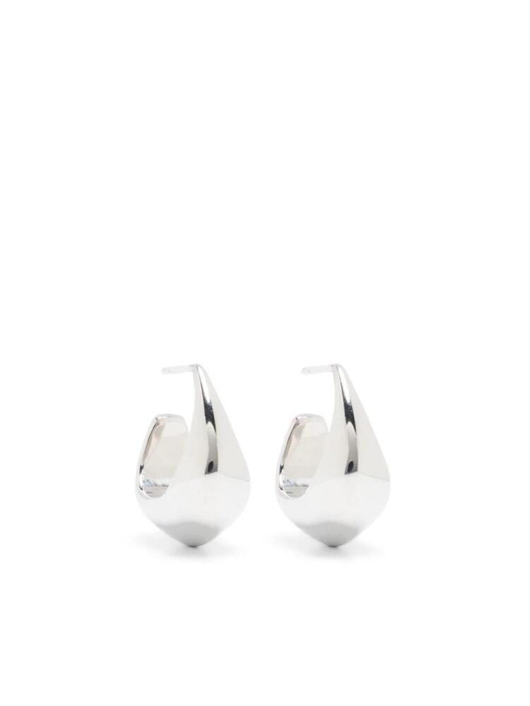 LEMAIRE small curved drop earrings - Silver Cover