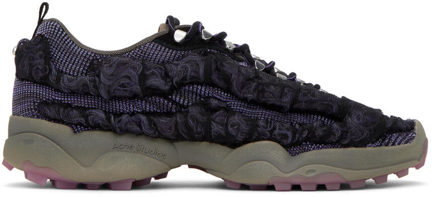 Acne Studios Purple & Black Bubba Sneakers Cover