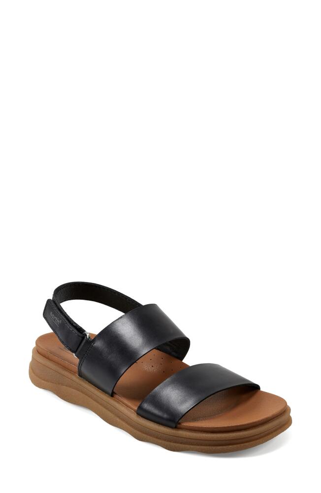 Earth Leah Slingback Sandal in Black Cover