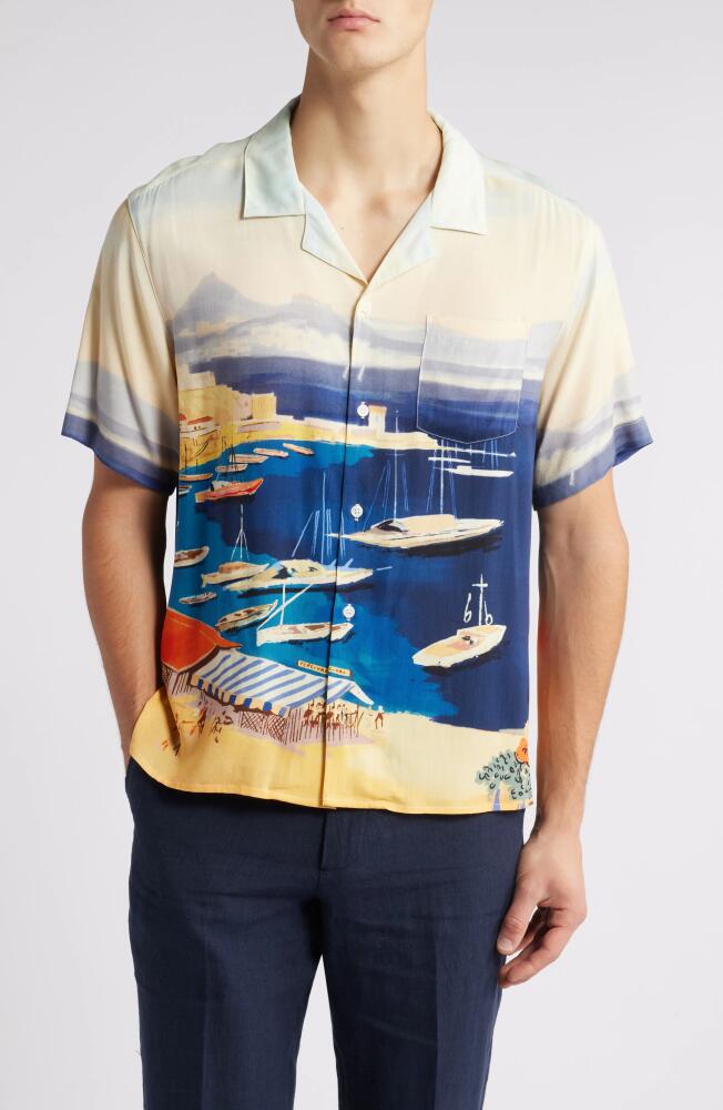 Percival Symi Cove Camp Shirt in Ecru Cover